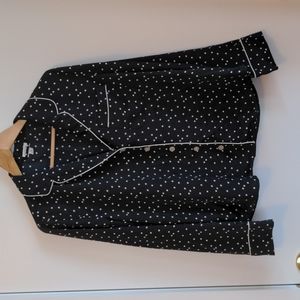 JCrew Polka Dot Top, Size Medium